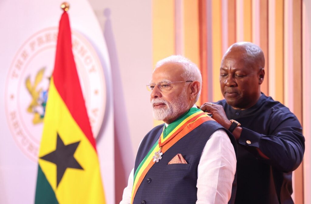 PM Modi Ghana visit 2025